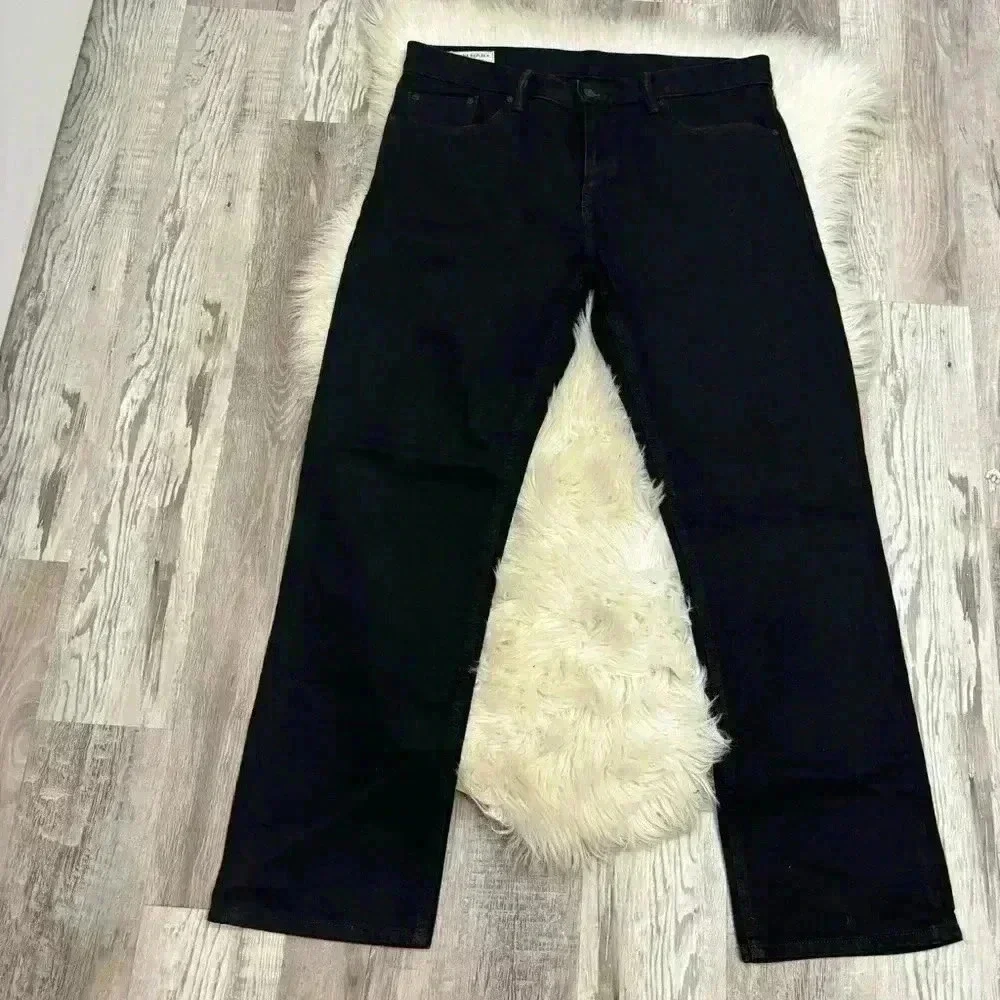 Banana Republic straight black nwot sz 35w 30L